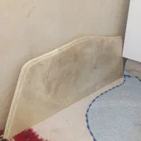 دوعدد سنگ مرمر خالط اینه کنسول برنزی