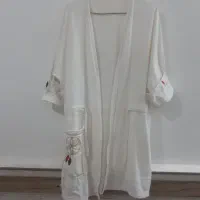 مانتو کتان سایز ۳۸-۳۹