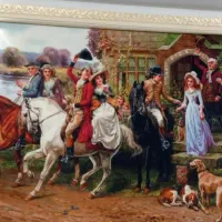 تابلو فرش ماشینی ۱۱۰در۱۶۰