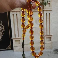 تسبیح سندلوس رنگ خاص زیتونی