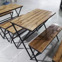 میز و صندلی کافه ای و تخت سنتی|میز و صندلی غذاخوری|ساری, |دیوار