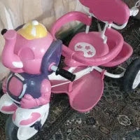 سلام سه چرخه دارای سایبان و کاملا سالم|کالسکه و لوازم جانبی|سرخه, |دیوار