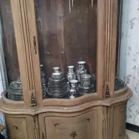 ویترین چوبی فلز کوبی