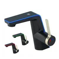 شیر روشویی LED دار مدل خطی