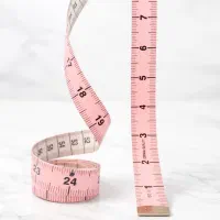 متر خیاطی یک طرف اینچ