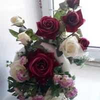 گل مصنوعی دسته گل عروس