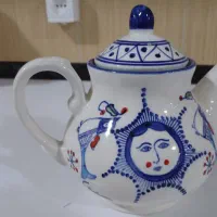 سرویس چای خوری و پارچ و لیوان طرح سنتی و ایرانی