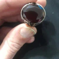 انگشتر عقیق شفت العبد یمنی تراش جواهری