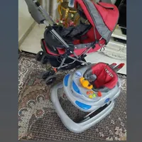 ست کالسکه و روروئک و کیف کودک