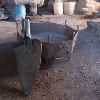 منقل کرسی ۸گوش طرح قدیم بیل باغبانی وانبر نانوایی|حراج|اصفهان, پروین|دیوار