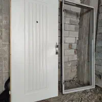 درب ورودی چوبی 2/10 دریک متر|مصالح و تجهیزات ساختمان|اردبیل, |دیوار