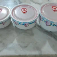 ظرف غذا سه تکه سرامیکی
