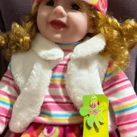 عروسک دختر خارجی تگ دار کاملا نو