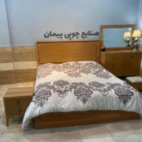 سرویس خواب تک نفره تخت خواب دونفره کمدلباس ، آرایش|تخت و سرویس خواب|تهران, شهید رجایی|دیوار