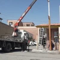 جرثقیل و بالابر نفر|خدمات حمل و نقل|شوش, |دیوار