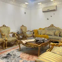 مبل استیل چوب راش پارچه نانو