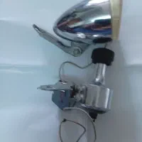 چراع دینام قدیمی اصل وگلگیر دوچرخه۲۶قدیمی