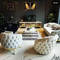 ( مبلمان عرشیا) مبل راحتی چستر فیلد کلاف اصلی|مبلمان خانگی و میز عسلی|فردیس, داوری|دیوار