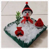 آدم برفی سفره یلدا|صنایع دستی و سایر لوازم تزئینی|اصفهان, سرچشمه|دیوار