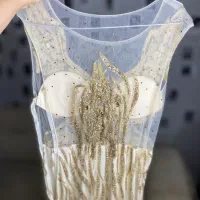 لباس مجلسی سنگ کاری شده|لباس|بهشهر, |دیوار