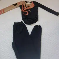 لباس ژیمناستیک دخترانه ۶ تا ۸ سال