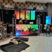 اجرای  حرفه ای دیجی خانم و اقا  در تالار و باغسرا