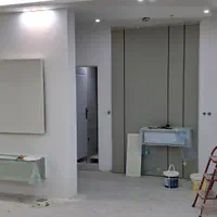 نقاش نقاشی ساختمان پلی استر رنگ آمیزی ایرلس پاشش|خدمات پیشه و مهارت|مشهد, آبکوه|دیوار