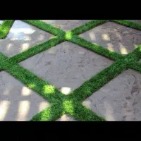 چمن مصنوعی و نواری فنس چمنی و حصار آکاردئونی|گل مصنوعی|همدان, |دیوار