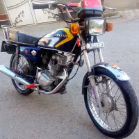 موتور سیکلت هندا مزایده  ۱۲۵شهباز86 پنج دنده درحد