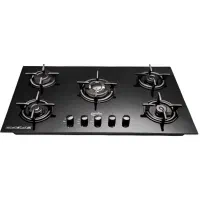 گاز صفحه‌ای شیشه ۵ شعله ماهتیسا مدل MH660(اقساط)