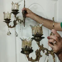 لوستر دیوار کوب