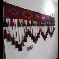 پرده تزئینی دست بافت|پرده، رانر، رومیزی|اهواز, بهارستان|دیوار