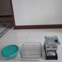 مرغ خوری و جا چاقو و ظرف درب دار