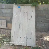 درب باغی چوبی قدیمی
