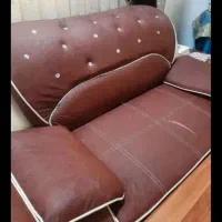 مبل چرم ۷ نفره|مبلمان خانگی و میز عسلی|لنگرود, |دیوار