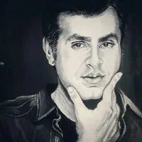 نقاشی سیاه قلم|تابلو، نقاشی، عکس|خرمشهر, |دیوار