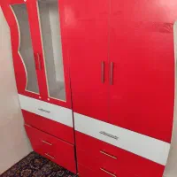 کمد لباس دو تیکه ام دی اف اصل