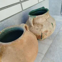 خمره قدیمی|کلکسیون اشیاء عتیقه|اصفهان, شهرک میلاد|دیوار