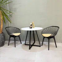 پلاستیکی صندلی نهار خوری کافه رستوران مدل مالدن