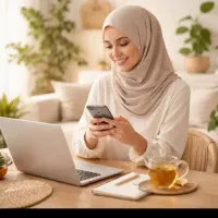 با گوشی به  درامد برس