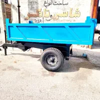 کارباتراکتور سرتلمبه زمین کشاورزی‌ ریگ کود بارکردن