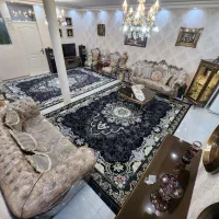 فرش۱۲متری گلدیس سرمه ای تبریزتمام نخ۱۰۰٪اکرلیک نو