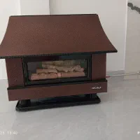 بخاری گازی نیک کالا  شومینه