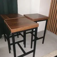 صندلی چوب و فلز کافه رستوران