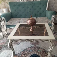 مبل ۷ نفره سالم و تمیز|مبلمان خانگی و میز عسلی|اصفهان, رسالت|دیوار