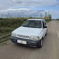 پراید مدل ۹۸ بی رنگ