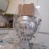 سماور گازی البرز کاملا نو با قوری