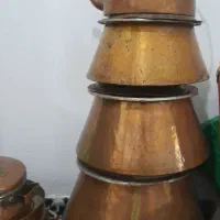 فروش وخریدار آیینه و شمعدان لوستر برنز دیگ مسی|لوستر و چراغ آویز|کرج, کیانمهر|دیوار