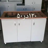 کابینت زیر لگن سه دره 120/50