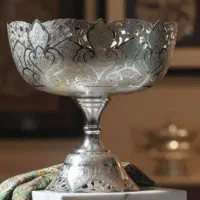 سست نقره دستبند+ سیاه قلم با /انگشتر سرویس & نقره